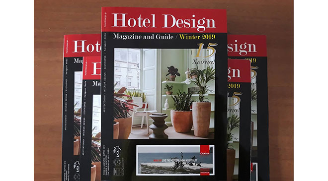 Διαβάστε το Hotel Design Magazine and Guide Winter 2019!