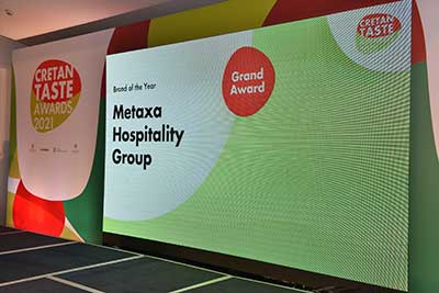 Σημαντικές διακρίσεις του Metaxa Hospitality Group στα Cretan Taste Awards